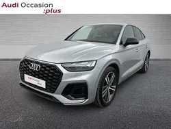 Argent fleuret métallisé Utilisé 2021 Audi Q5 S-Line SUV | 38 990 € (Prix cher)