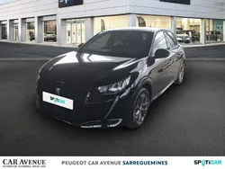 Noir perla nera (m) Utilisé 2021 Peugeot e-208 Allure Citadine | 15 500 € (Prix juste)