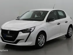 Blanc Utilisé 2020 Peugeot 208 S Citadine | 9 499 € (Bon prix)