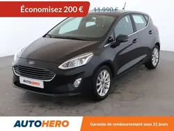 Noir Utilisé 2019 Ford Fiesta Titanium Citadine | 11 790 € (Prix juste)