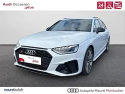 Blanc glacier métallisé Utilisé 2020 Audi S4 Sport Break | 49 990 € (Prix assez cher)