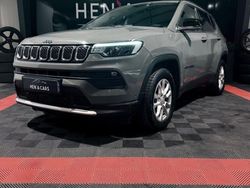 Gris Utilisé 2021 Jeep Compass Limited SUV | 19 990 € (Prix juste)