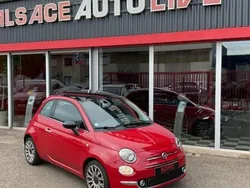 Rouge Utilisé 2017 Fiat 500 Lounge Citadine | 7 990 € (Super prix)