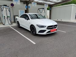 Blanc Utilisé 2021 Mercedes CLA250e AMG line Berline | 33 400 € (Prix juste)