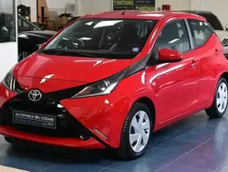 Rouge Utilisé 2015 Toyota Aygo Citadine | 7 497 € (Prix juste)