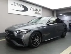 Gris Utilisé 2021 Mercedes C180 AMG line Berline | 38 500 € (Prix juste)