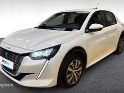 Blanc Utilisé 2021 Peugeot e-208 Business-Line Citadine | 13 480 € (Prix juste)