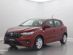 Rouge Utilisé 2021 Dacia Sandero Comfort Citadine | 13 299 € (Prix juste)