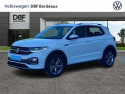 Blanc Utilisé 2022 VW T-Cross R-line SUV | 21 999 € (Prix juste)