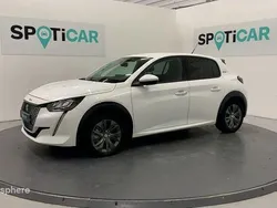 Blanc banquise (o) Utilisé 2021 Peugeot e-208 Style Citadine | 14 999 € (Bon prix)