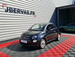 Noir Utilisé 2019 Fiat 500 Lounge Berline | 10 790 € (Prix juste)