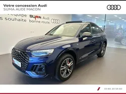 Bleu navarre métallisé Utilisé 2023 Audi Q5 Sportback S-Line SUV | 57 990 € (Prix juste)