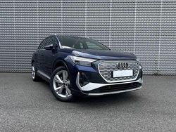 Bleu navarre métallisé Nouvelle 2025 Audi Q4 e-tron S-Line SUV | 56 490 € (Prix assez cher)