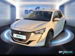 Blanc Utilisé 2021 Peugeot e-208 Allure Citadine | 17 490 € (Prix cher)