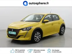 Peinture metallisee jaune faro Utilisé 2020 Peugeot e-208 Active Citadine | 13 999 € (Prix juste)
