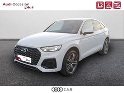 Blanc glacier métallisé Occasion 2023 Audi Q5 Sportback S-Line SUV | 48 990 € (Prix assez cher)