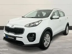 Blanc Utilisé 2017 Kia Sportage Active SUV | 14 999 € (Prix juste)
