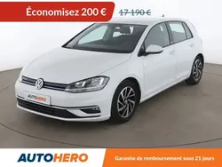 Blanc Utilisé 2018 VW Golf VII Berline | 16 990 € (Bon prix)
