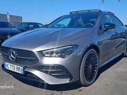 Gris montagne métallisé Occasion 2025 Mercedes CLA250e AMG line Berline | 46 999 € (Prix juste)