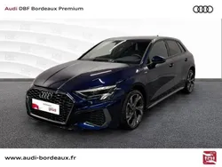 Bleu Utilisé 2024 Audi A3 Sportback S-Line Berline | 38 990 € (Prix juste)
