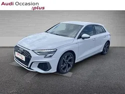 Blanc ibis Utilisé 2023 Audi A3 S-Line | 31 789 € (Prix juste)