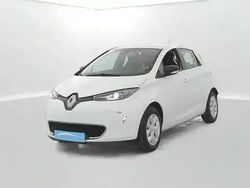 Blanc Occasion 2018 Renault Zoe Citadine | 9 490 € (Prix assez cher)