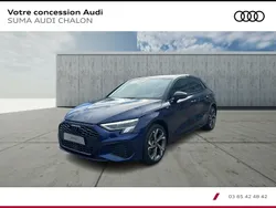 Bleue Utilisé 2024 Audi A3 Sportback S-Line Berline | 39 900 € (Prix assez cher)