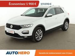 Blanc Occasion 2018 VW T-Roc LOUNGE SUV | 17 190 € (Prix juste)