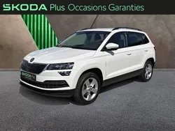 Blanc cristal Utilisé 2021 Skoda Karoq Ambition SUV | 19 900 € (Super prix)