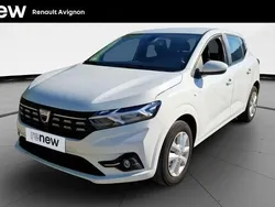 Blanc Utilisé 2022 Dacia Sandero Comfort Citadine | 12 999 € (Prix assez cher)