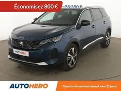 Bleu Utilisé 2022 Peugeot 5008 Monospace | 27 590 € (Prix juste)