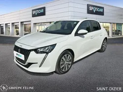 Blanc Utilisé 2020 Peugeot 208 Active Citadine | 12 980 € (Prix assez cher)