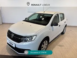 Blanc Utilisé 2017 Dacia Sandero Ambiance Citadine | 9 990 € (Bon prix)