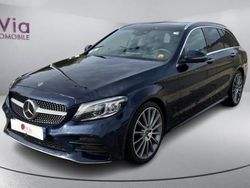 Bleu Occasion 2019 Mercedes C220 AMG line Break | 27 990 € (Bon prix)