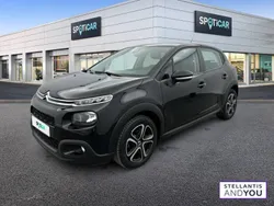 Noir Utilisé 2020 Citroën C3 Feel Citadine | 9 990 € (Prix juste)