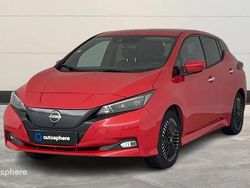 Rouge Utilisé 2023 Nissan Leaf Tekna Citadine | 15 999 € (Prix juste)