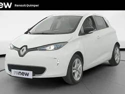 Blanc Utilisé 2019 Renault Zoe Zen Citadine | 7 390 € (Prix juste)