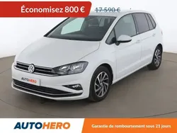 Blanc Utilisé 2017 VW Golf Sportsvan Monospace | 16 790 €