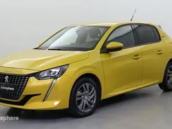Jaune Utilisé 2021 Peugeot 208 Style Citadine | 11 999 € (Prix juste)