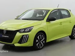 Jaune Utilisé 2024 Peugeot 208 Active Citadine | 19 999 € (Prix juste)