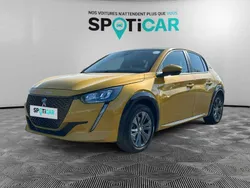 Jaune Utilisé 2021 Peugeot e-208 Business-Line Citadine | 16 990 € (Prix juste)