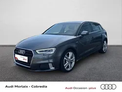 Gris daytona nacré Utilisé 2018 Audi A3 S-Line | 18 480 € (Prix juste)