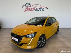 Jaune Utilisé 2020 Peugeot 208 Allure Citadine | 11 400 € (Prix juste)