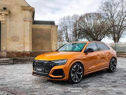 Orange Occasion 2019 Audi RS Q8 Sport SUV | 119 000 € (Prix assez cher)