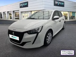 Blanc Utilisé 2021 Peugeot 208 Premium Citadine | 7 990 € (Prix juste)