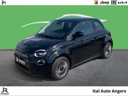 Noir Utilisé 2023 Fiat 500e Berline | 15 990 € (Prix juste)
