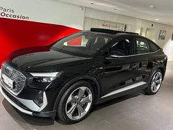 Noir Occasion 2023 Audi Q4 Sportback e-tron S-Line SUV | 47 770 € (Prix assez cher)