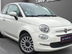 Blanc Utilisé 2018 Fiat 500 Lounge Citadine | 6 880 € (Prix juste)