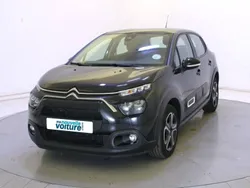 Noir Utilisé 2022 Citroën C3 PureTech Citadine | 13 290 € (Prix juste)