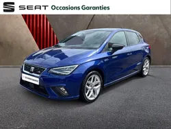 Bleu asphalte métal Utilisé 2021 Seat Ibiza FR Berline | 15 490 € (Super prix)
